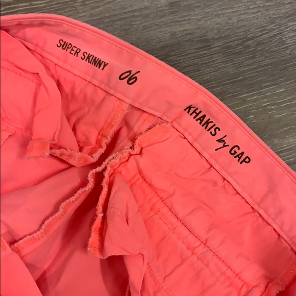💐 Neon hot pink GAP khakis trousers - Picture 4 of 5